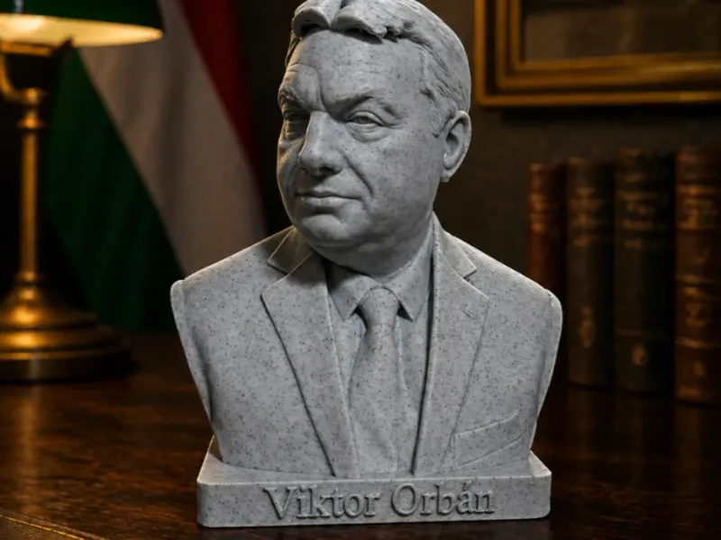 Busto de Viktor Orbán – Retrato Político Húngaro