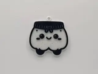 Cute Fancy Pants Keychain #1