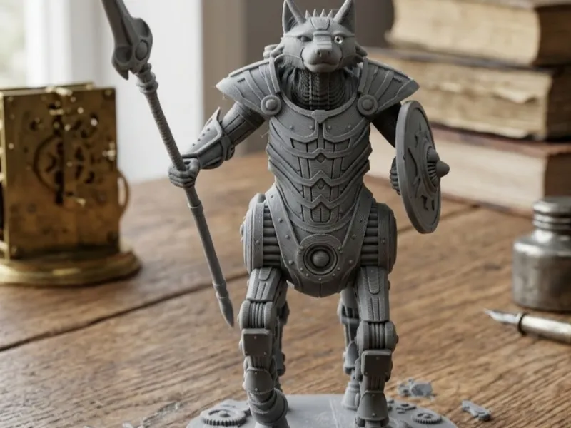 centaur met wolvenkop