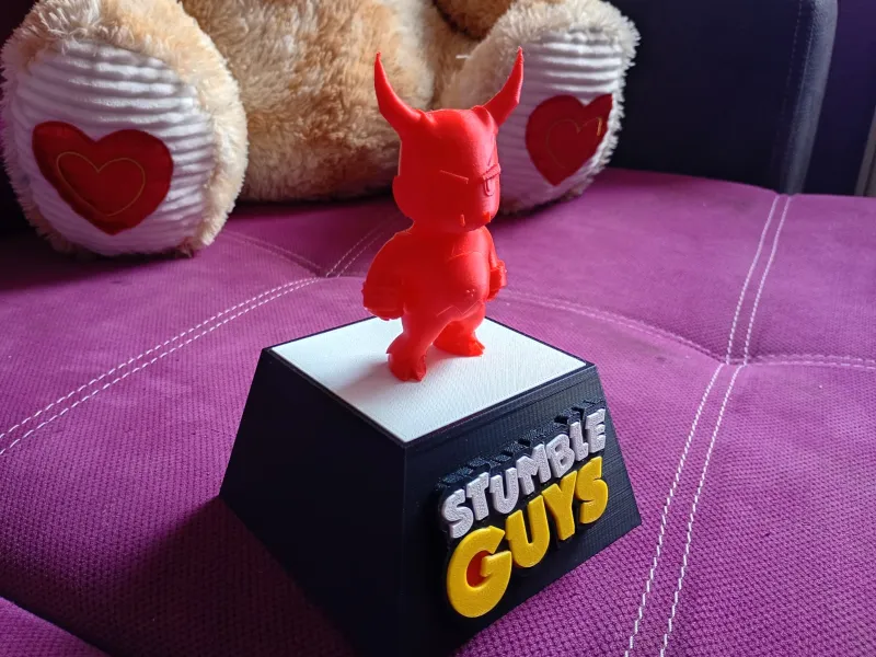 😈 Stumble Guys Red Demon Figurine