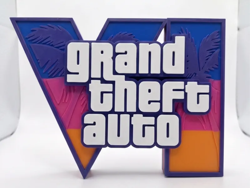 🌴 Logotipo do Grand Theft Auto VI (GTA 6)