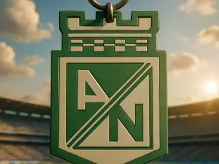 Llavero Escudo Atlético Nacional