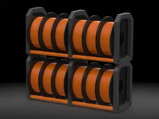 Modular Filament Storage System - V1 (Tested & Reinforced)