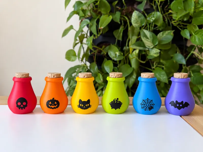Halloween Potion Bottles