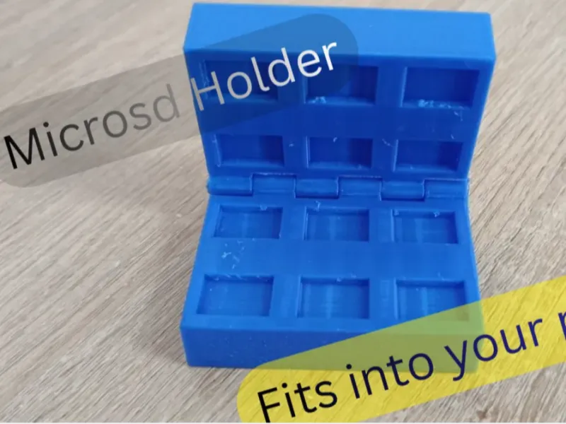 Simple yet functional microsd holder v1