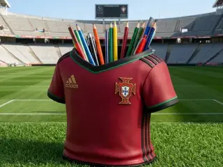 PORTUGAL NATIONAL FOOTBALL PEN HOLDER