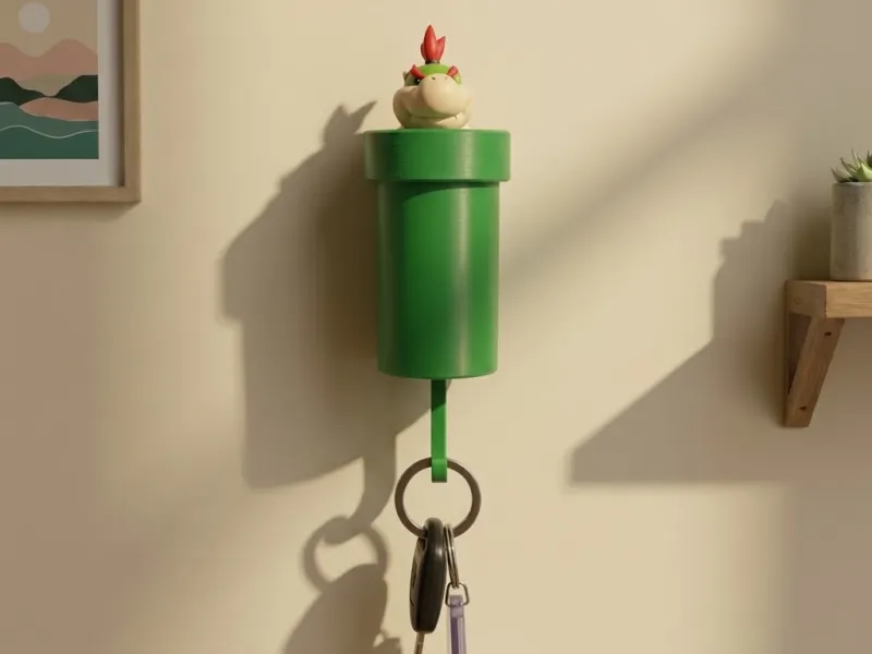 Bowser Junior Key Hanger