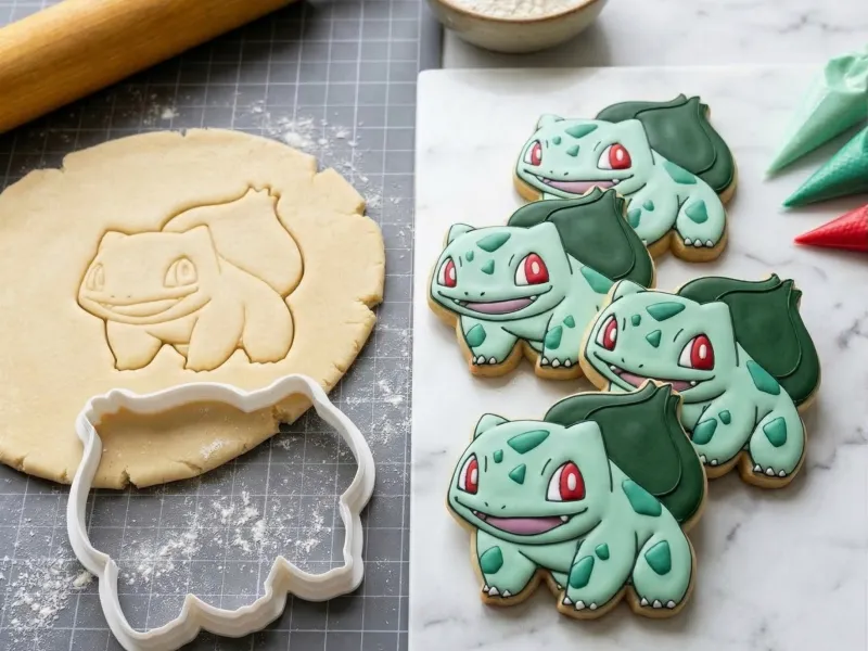 Bulbasaur #001 Cookie Cutter