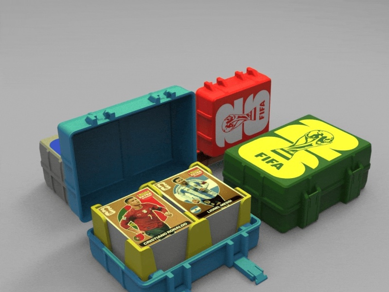 Panini World Cup Sticker Storage Box – Print in Place