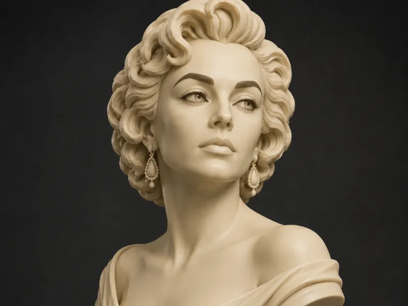 Busto Elizabeth Taylor