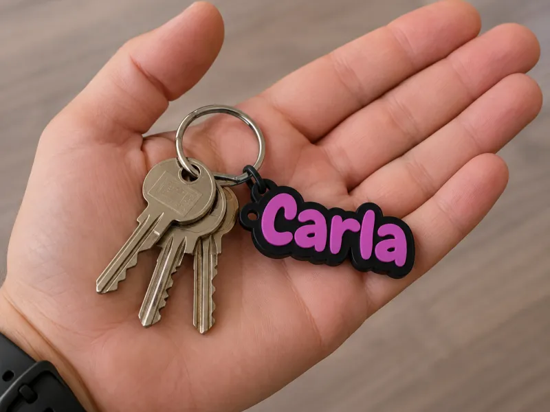 llavero con nombre carla