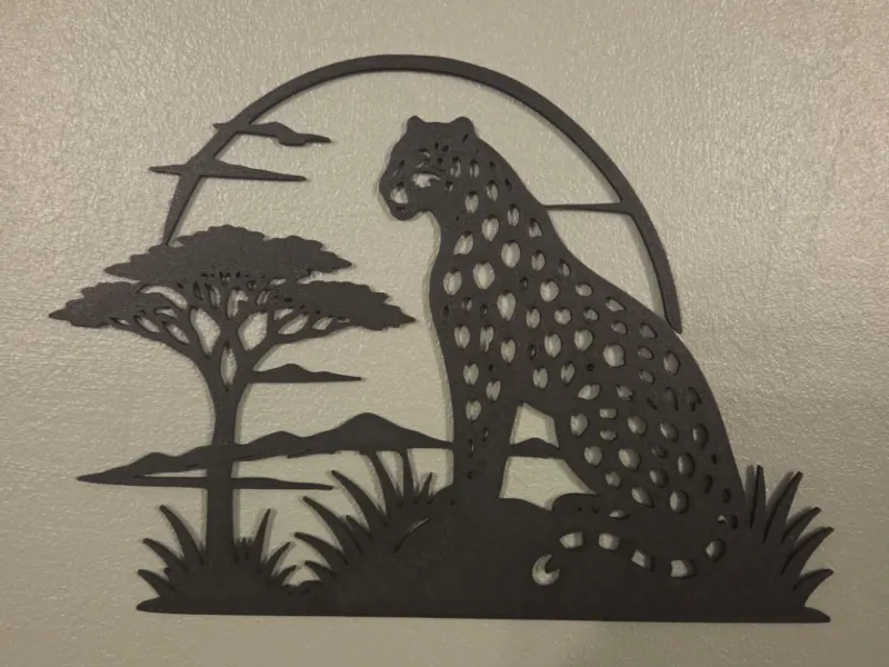 Décoration murale - Léopard