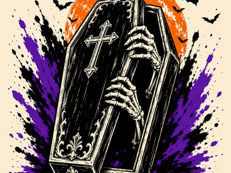Coffin Awakening Hueforge