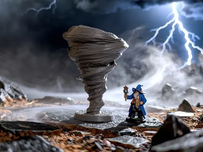 Tornado Vortex - DND scenery terrain