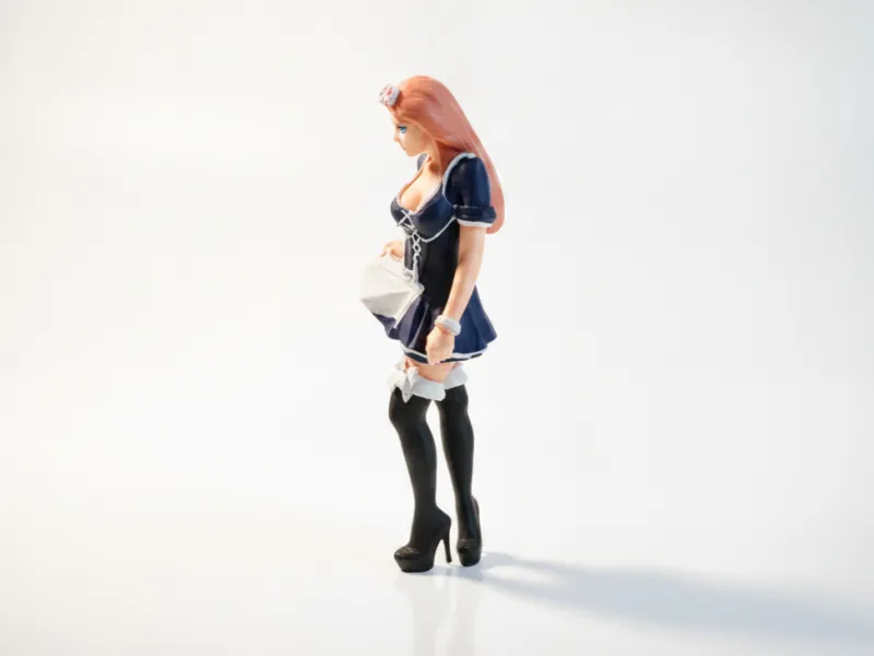 Latina Outfit Female Figurine 3D Printable