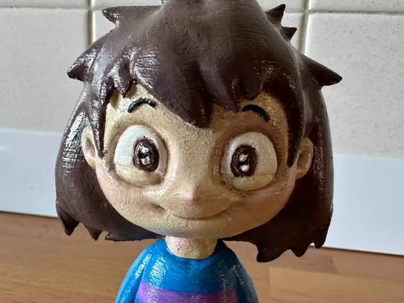 Frisk Undertale (с открытыми глазами)