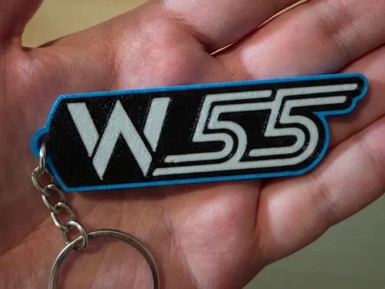 Williams F1 Carlos Sainz Keychain