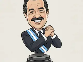 Busto Presidente Raul Alfonsin