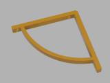 150 x 160mm Shelf Bracket-0