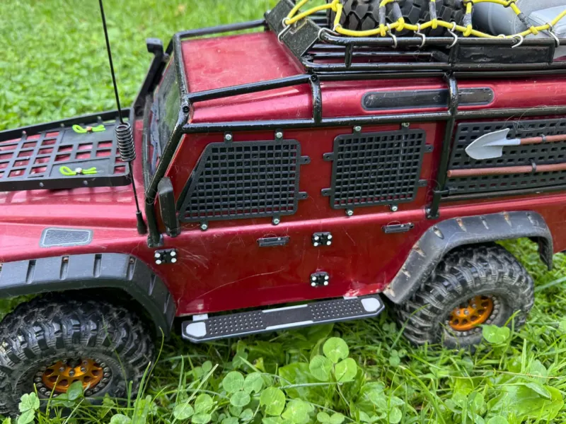 سيارة RC Traxxas TR4 Defender - شبكة، شبك النوافذ
