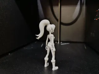 Stylized Toon Girl - Cute Cartoon Chibi Mini