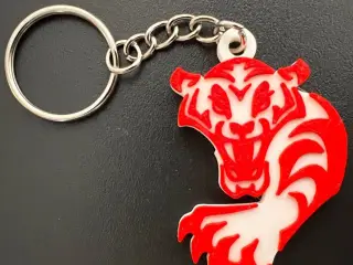 Same Tractor Keychain