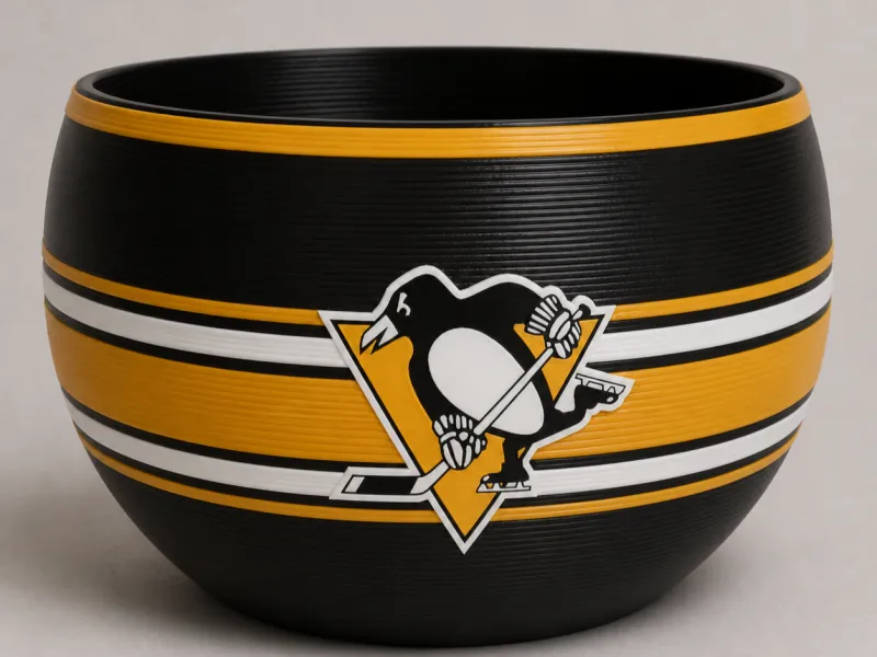 Pittsburgh Penguins - Hockey Gameday Snack Bowl