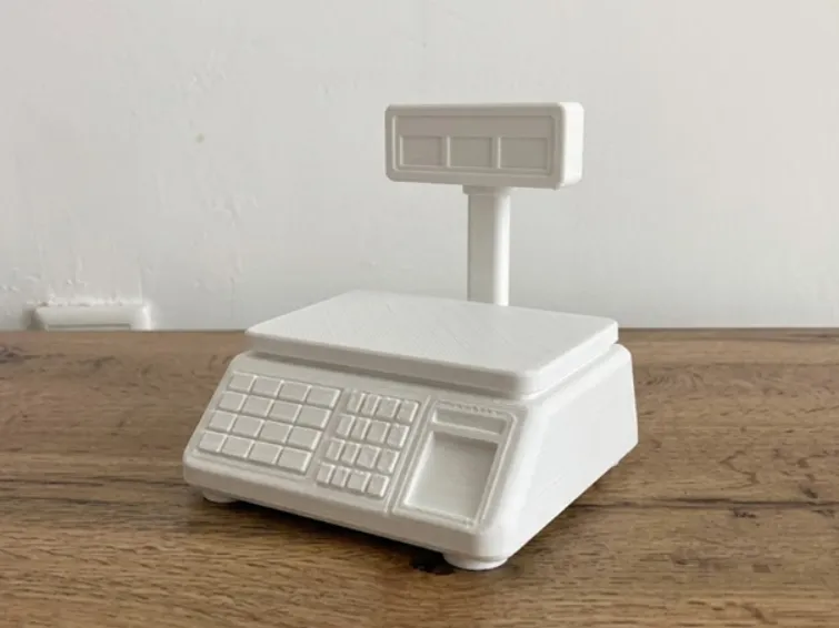 Supermarket Price Computing Scale - Model