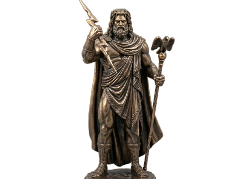 Zeus Statue 3D Printable STL Model – Epic Miniature Sculptur