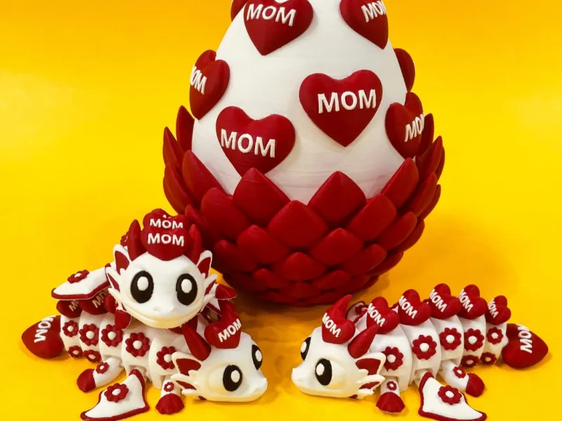 Flexi Mom Mothers Day Dragon And Egg Box.