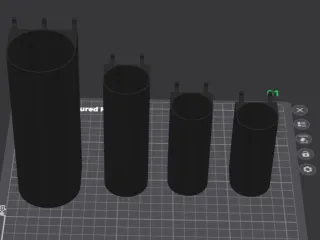 Cable Tie Pegboard Holder