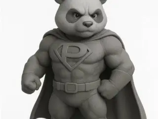 Panda - Superhero