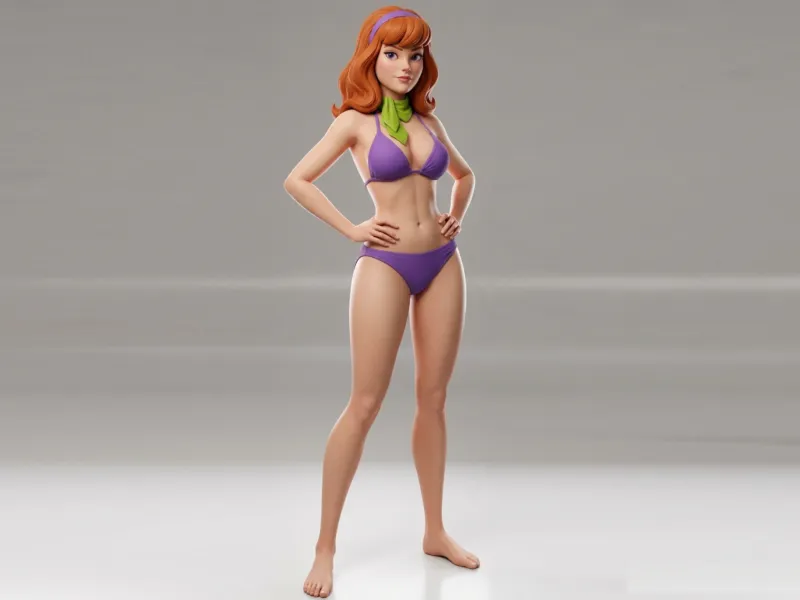 Daphne Blake en bikini
