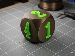 bench test print dice