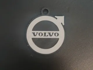 Volvo Keychain 3D Model