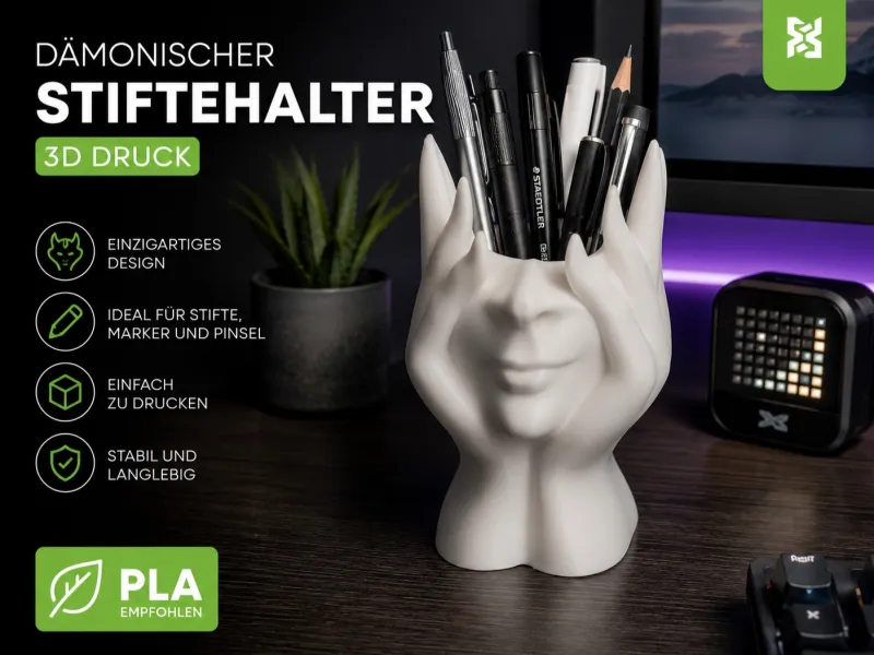 Schicker Stift😈 Dämonischer Stiftehalterehalter