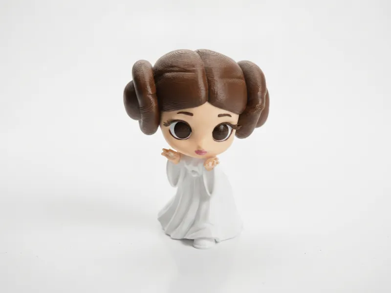Princess Leia Figurine Star Wars 3D Printable