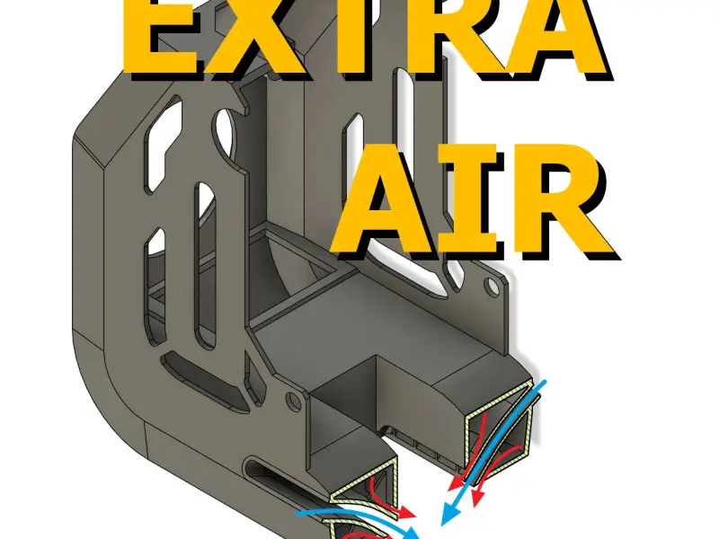 K1, K1MAX FAN DUCT COVER (Coandă Effect)