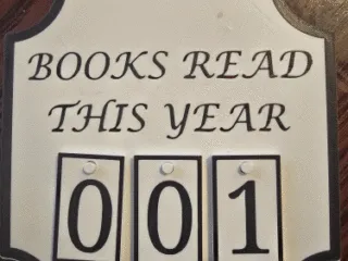 Wall Mountable Book Counter