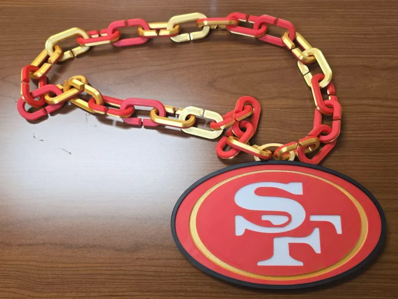 SF 49ers Hype-Kettenanhänger