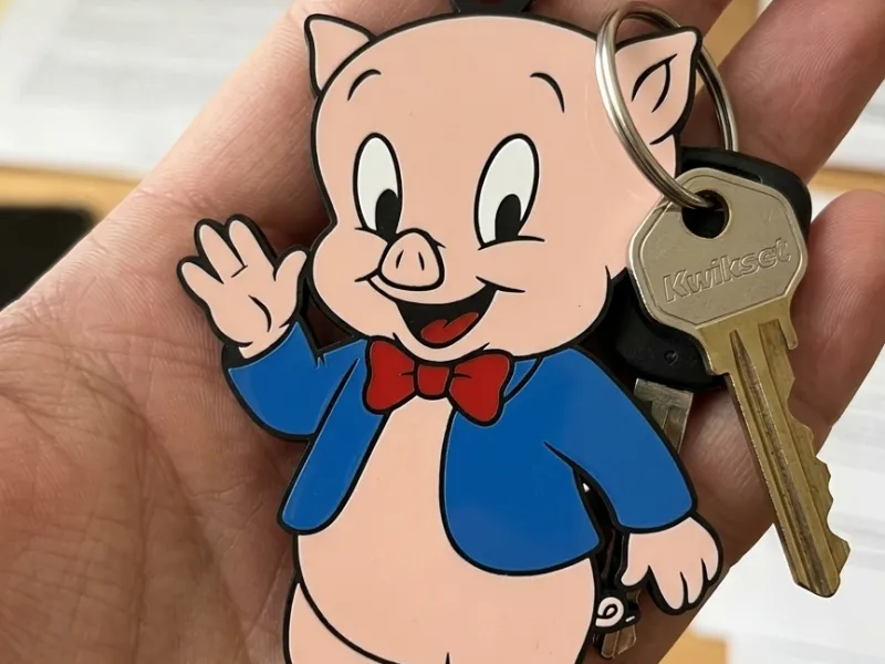 Schlüsselanhänger Porky Looney Tunes
