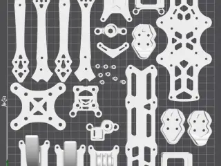 3D Printed Drone Frame