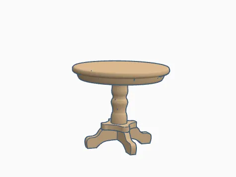 Dollhouse End Table