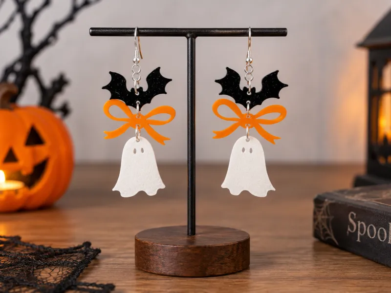 spooky  cute earrings