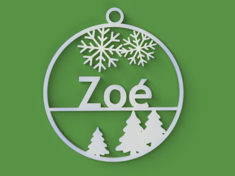 Christmas ball - Zoé