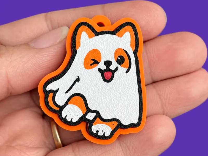 Spook Corgi Clicker – Halloween Fidgettoy