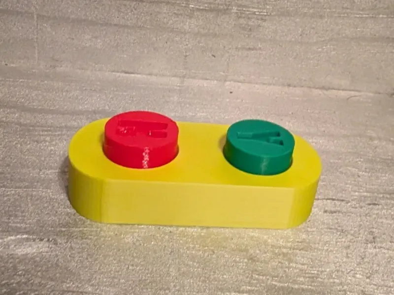 Bluey Yes No Fidget Clicker