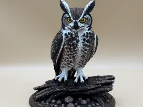 Sentinel of the Pines - Great Horned Owl