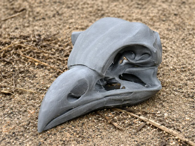 Teschio di Oilbird