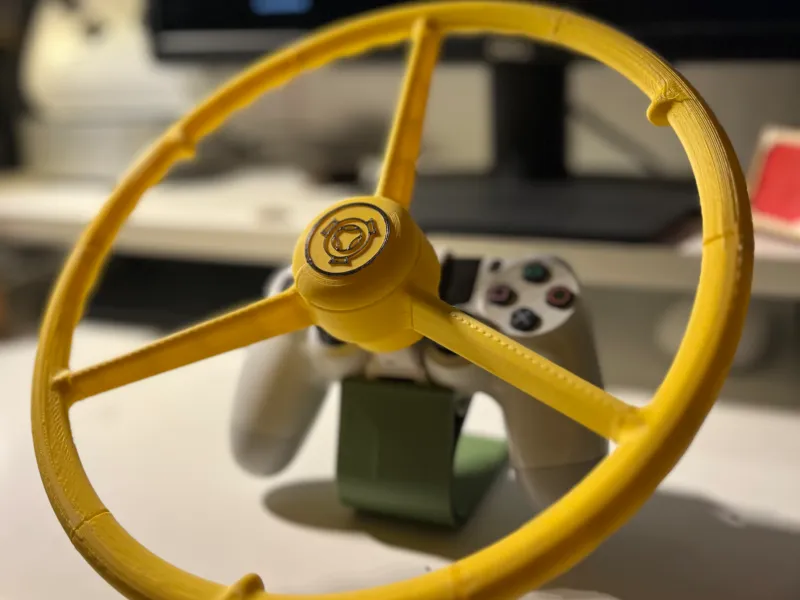 3 spoke steering wheel for ps4 controller